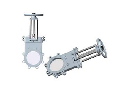 Pneumatic thin gate valve