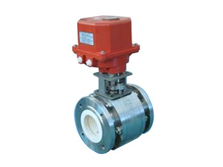 Electric ceramic ball valve