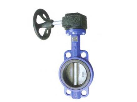 Turbine desulfurization butterfly valve