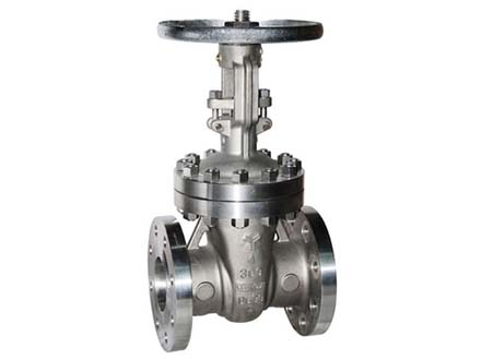 Zirconium gate valve