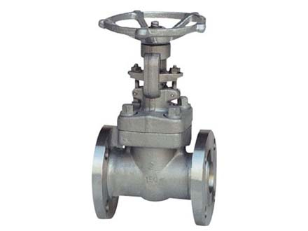 High pressure titanium stop valve