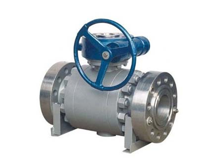 Fixed titanium ball valve