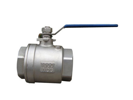 Titanium wire port ball valve