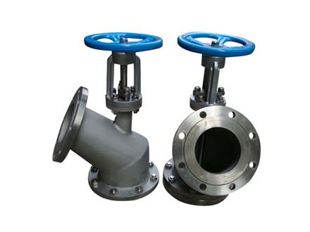 Titanium discharge valve