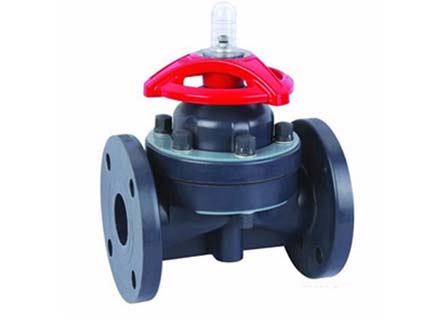 G41f-10f flange plastic diaphragm valve