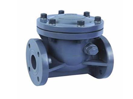 H44f-10s plastic swing check valve