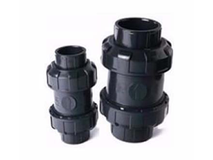 H62f double by-pass PVC check valve