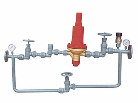 Water pressure reducing valve group 1