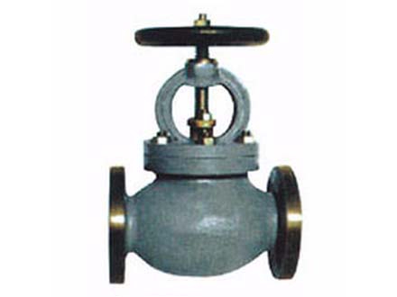 F7471 marine cast steel flange straight through stop valve