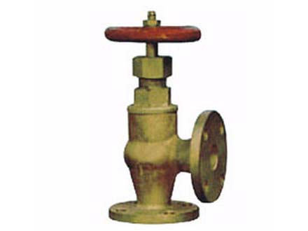 F7304 marine Bronze Flange right angle stop valve