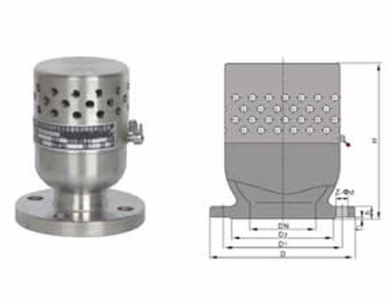 A72w-10p/r vacuum negative pressure safety valve