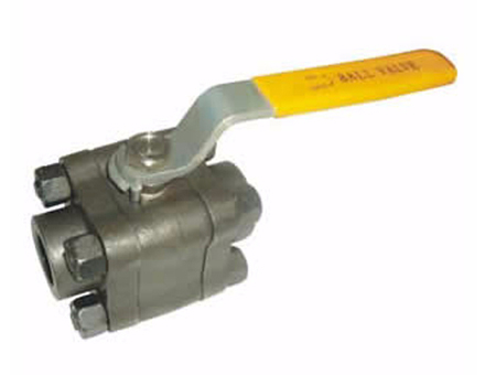 Q11f three piece forged steel ball valve