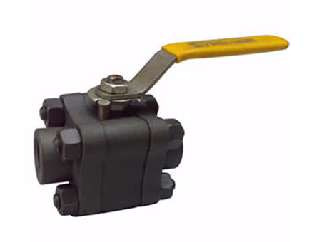 Q61y three piece high pressure forged steel ball valve