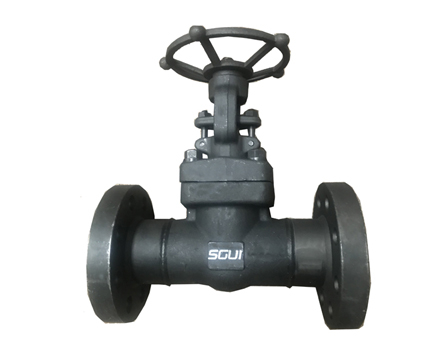 Forged steel flange gate valve