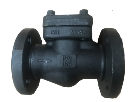 Forged steel flange check valve