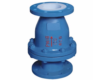 H44f46 fluorine lined swing check valve