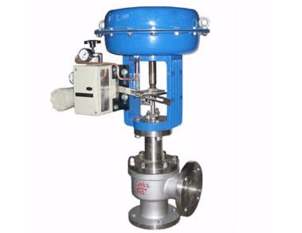 Zmas pneumatic diaphragm angle regulating valve