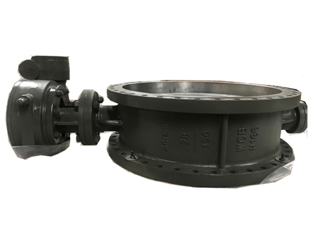 Three eccentric hard seal butterfly valve