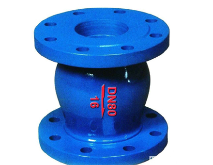 Silencing check valve