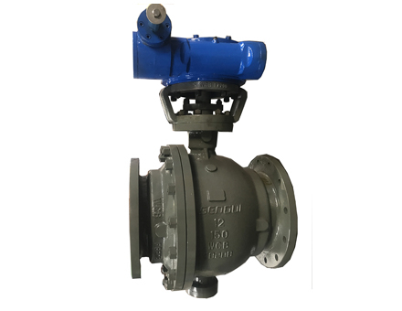 Flanged ball valve