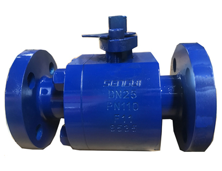 Forged carbon steel ball valve