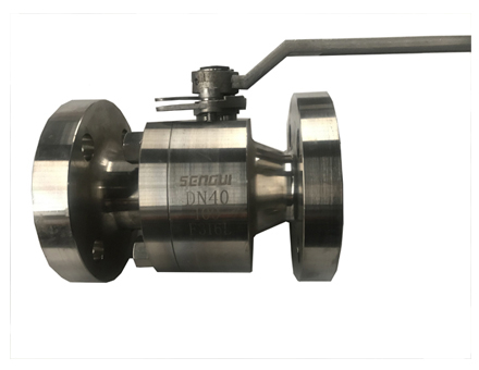 Forged stainless steel ball valve