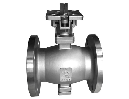 V-shaped ball valve