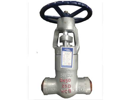 Manual high pressure gate valve