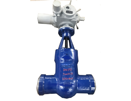 High temperature and high pressure electric gate valve