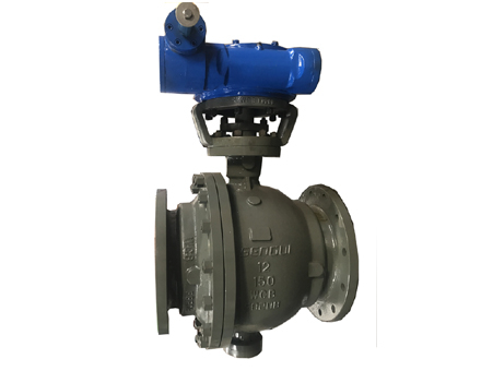 Fixed cast steel ball valve